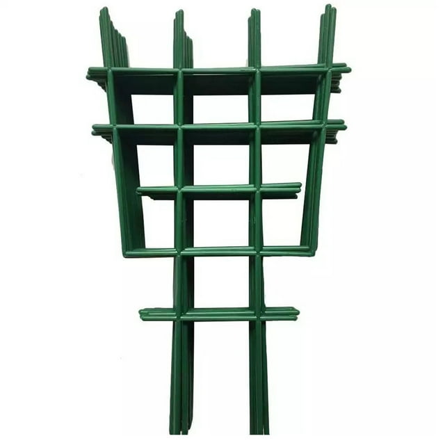 Clips de Plantes, Support de Plantes de Jardin en Plastique Mini Superposé Anneaux d'Escalade Diy Support de Fleurs, Clip en Rotin