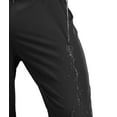 thumbnail image 7 of Lavenicole Mens Sweatpants Water Resistant Lightweight Athletic Pants for Hiking Outdoor Running with Zipper Pockets Black L, 7 of 7