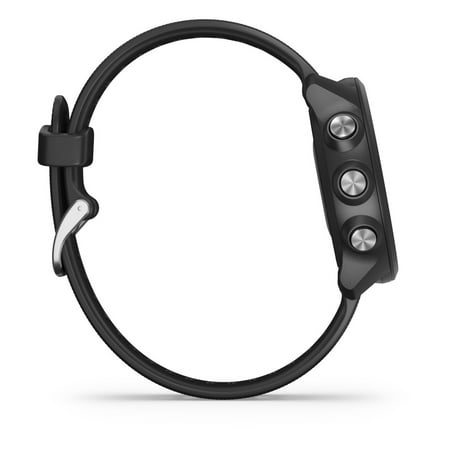 Garmin - Forerunner 245 Music GPS Smartwatch 42mm Fiber-Reinforced Polymer - Black