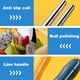 thumbnail image 3 of Juego de cubiertos de viaje, cubiertos de acero inoxidable, Juego de utensilios reutilizables con estuche, Portátil para Camping y Oficina, 3 of 5