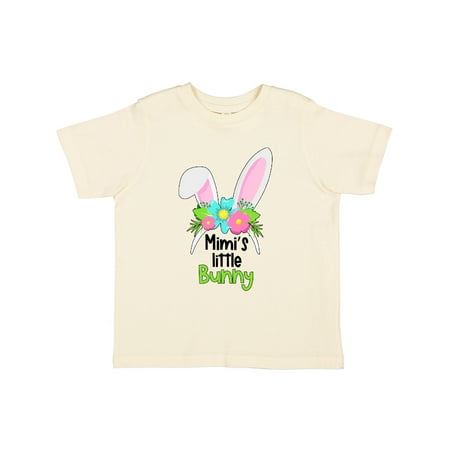 

Inktastic Mimi s Little Bunny Cute Easter Bunny Ears Gift Toddler Boy or Toddler Girl T-Shirt