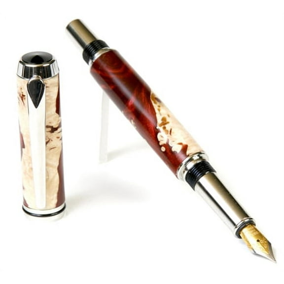 Baron Fountain Pen - Red Tide