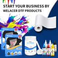 thumbnail image 2 of Kit de conversión de tinta DTF Welacer para I3200 XP600 R1390 L1800, 2 of 5
