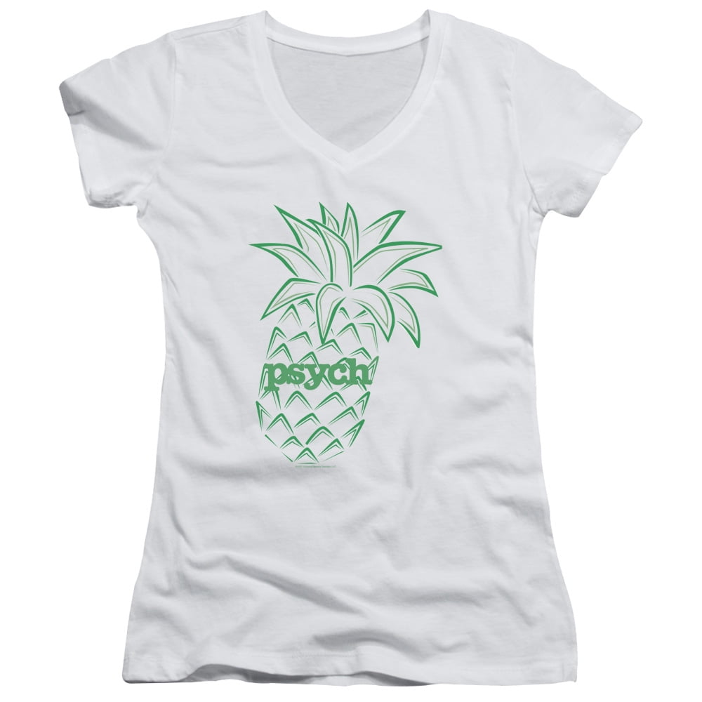 Great Valentines Day Gift Psych Fans Outfit Psych Pineapple Shirt Typography Pineapple T-shirt