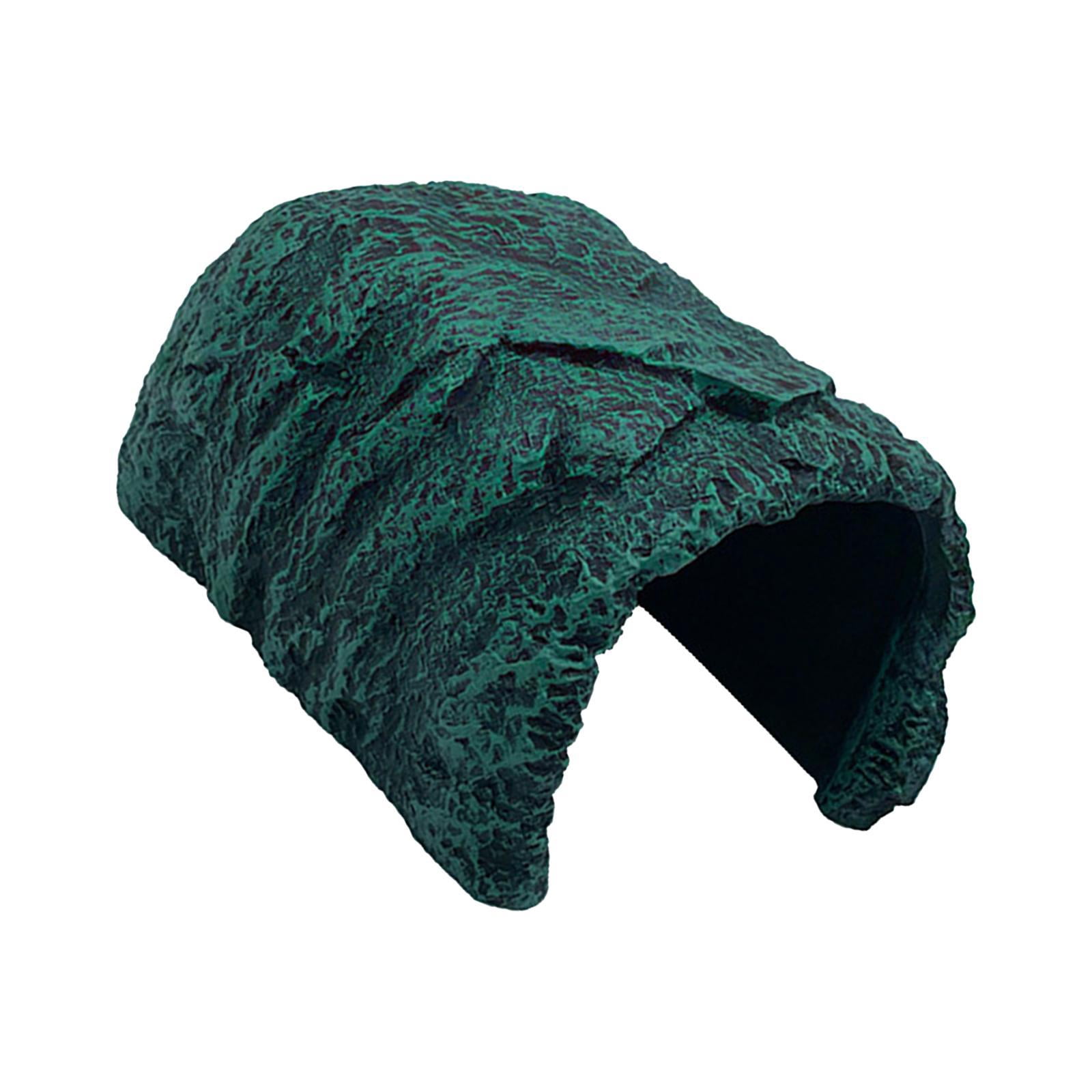 Bothyi Reptile Hideout to Breed Play and Rest Landscaping Decoration Turtle Hide