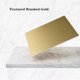 thumbnail image 3 of Toallero plegable de pared con doble barra, de aluminio dorado., 3 of 4