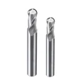 thumbnail image 3 of HRC45 55 65 2 fresa de extremo de bola de flauta cortador de carburo de tungsteno CNC herramienta de fresado R0.5 6mm 8mm 10mm cortador de fresado de METAL, 3 of 5