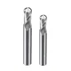 thumbnail image 3 of HRC45 55 65 2 fresa de extremo de bola de flauta cortador de carburo de tungsteno CNC herramienta de fresado R0.5 6mm 8mm 10mm cortador de fresado de METAL, 3 of 5