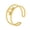 Gold Libra, variant on Unisex Titanium Steel Ring Electroplated Stainless Steel Constellation Zodiac Sign Ring for Men or Women Natural Design Aries Taurus Gemini Cancer Leo Virgo
