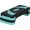 Green, variant on Alpinel Non-Slip 31 Inch Aerobic Exercise Step Platform 4"-6"-8" Height Adjustable Risers for Home Gym Cardio Training Fitness Workout Stepper Trainer