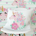 thumbnail image 4 of Juego de cama infantil personalizado Unicornio (edredón o funda nórdica), 4 of 6