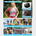 thumbnail image 3 of Tignapoo Lightweight Dual-Fan Waist Cooler for Outdoor Activities, 3-Speed Adjustable, Long-Lasting 8000mAh Battery, Black (ABS Material), 3 of 6