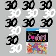 thumbnail image 3 of Confetti Number 30 Black, White - Pouch (1/2 oz) - CCP7306, 3 of 8