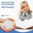 thumbnail image 3 of Comfort Bedding Toddler Pillow - Soft 550 Goose Down Fill Pillows for Sleeping, 13x18 Inch, 3 of 7