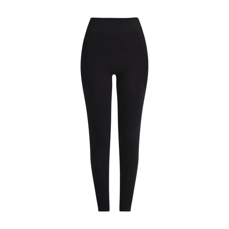 No Boundaries Seamless Half Zip Mock Neck Top and Leggings Set, 2-Piece, Women's