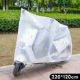 thumbnail image 3 of Funda translúcida para motocicleta, impermeable, para lluvia, para bicicleta eléctrica, resistente al sol, a prueba de lluvia y polvo, equipo de protección para bicicleta, 3 of 5