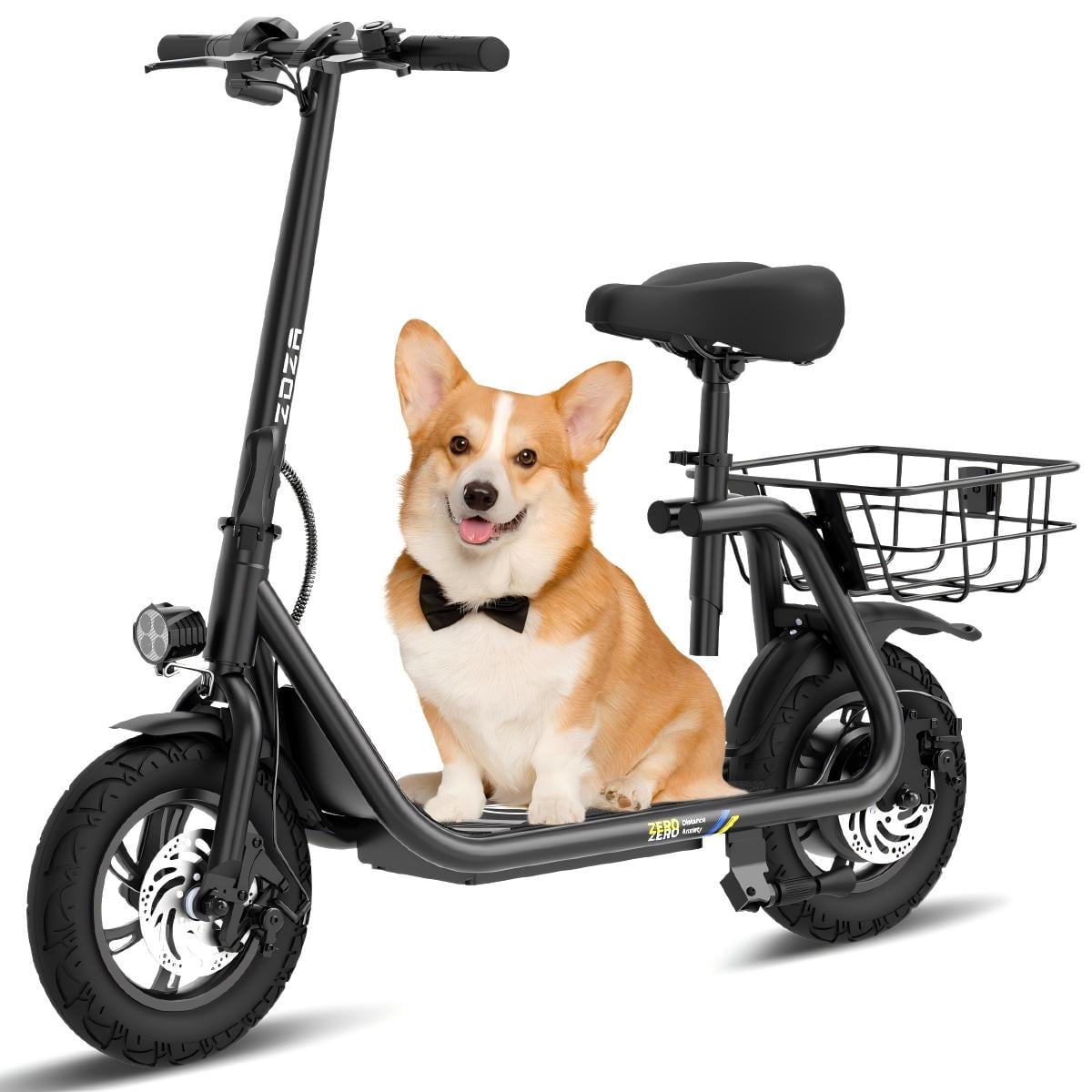 Huffy 36V ZX3 Lithium In-Line Electric Scooter, Black