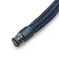thumbnail image 4 of Five Leaf Clover Blue Boat Dock Lines - 24 Strands Double Braided Nylon - 4 Pack - 1/2" Diameter x 15 ft Length- 12" Eye Loop - for Boats, Marine Rope, Boat Accessories - Free 2 White Fender Lines, 4 of 6