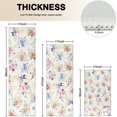 thumbnail image 4 of Pioneer Flower Floral Print Pattern Kitchen Rugs Sets Of 3,Kitchen Runner Rugs Non Skid Washable,Decorative Kitchen Floor Mats for Kitchen,Sink,Laundry,17"x30"+ 17"x47" + 17"x59", 4 of 6