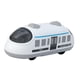 thumbnail image 3 of Tren de juguete de alta velocidad con retroceso, minivehículos, juguetes de tren modernos Blanco, 3 of 9