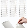 thumbnail image 2 of XNKOLMJ Pièces de Rechange pour Store Vertical Clips d'Entretien/réparateurs de Store Blanc (10), 2 of 6
