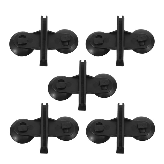 Shisuyan 5pcs Fish Tank Glass Clip Isolation Net Suction Cups Aquarium Suction Cup Clips
