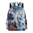 thumbnail image 1 of Olaf Presenta-theme Backpack, Campus style schoolbag Bookbag with Adjustable Shoulder Straps And Large Zip Compartment, Unisex Travel Bags.42x30x15cm, 1 of 6