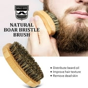 Beard Grooming Kit - Beard Growth Kit with Beard Oil Growth, Beard Balm, Beard Comb, Beard Brush, Beard Kit Mens Gifts for Birthday Husband Boyfriend Dad Brother