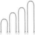 thumbnail image 1 of 4Pcs Bag Chain Strap Handbag Strap Chain Handbag Purse Chain Strap with Metal Buckles, 1 of 9