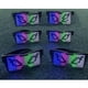 thumbnail image 3 of Control De Aplicación De Anteojos LED Bluetooth Para Raves Fun Flashing Display Text 4 Colores Sunnimix cosplay anime bluetooth, 3 of 8