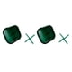 thumbnail image 3 of Vogacara Retenedor de caja Tirantes Caja de almacenamiento Sello Recipiente de plástico Soporte de hilo a prueba de polvo para negocios en el Verde S 2Conjunto, 3 of 6