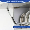 thumbnail image 3 of Amazing 8 Inch 120N/26lb Gas Shock Strut Lift Support, Gas Spring for RV, Bed Floor, Hatch Door, TV Cabinet, Box Lid (Black, Set of 4) 8 Inch - Perfect for any wedding decorations, 3 of 5
