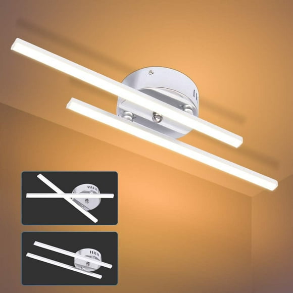 Minimalist Ceiling Lamp, Energy-efficient LEDs Flush Mount Ceiling Light for Kitchen, Bedroom, Foyer, Living Room, Modern Light Fixtures with Polished Chrome Finish (4.72in Diameter)