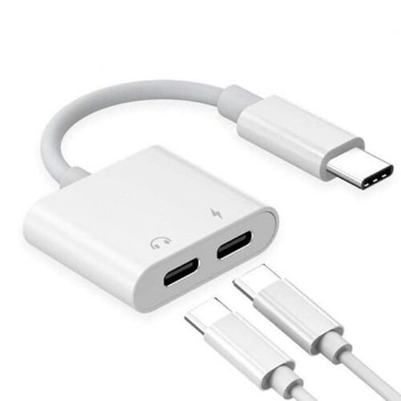 Type C Headphone Cable Adapter Charger and Headphone Cable Audio Cord Adapter Converter for Samsung Galaxy Note 8/9/S8/S8 Plus/S9/S9 Plus price history on PriceWatchPro