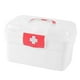 thumbnail image 5 of Caja médica de familiar, estuche médico con compartimento dividido con asa, caja de medicina pequeña, organizador de almacenamiento,, 5 of 9