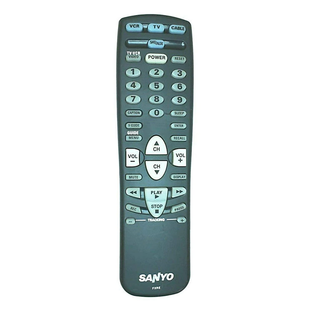 Sanyo TV Remote Control FXRD FXRB FXRE Supplied with models DS31590