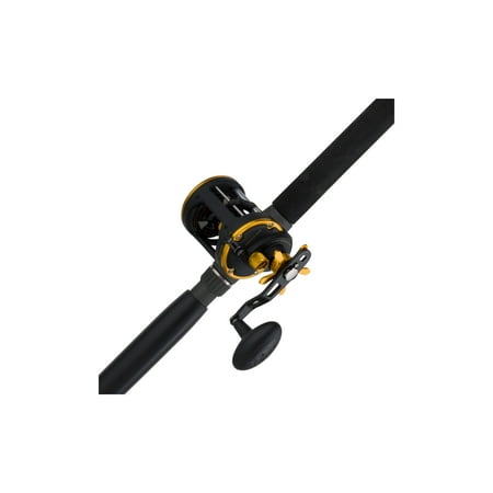Penn Squall Level Wind Conventional Reel and Fishing Rod (Best Walleye Trolling Combo)