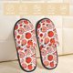 thumbnail image 2 of Balery Hand Drawn Tomatoes Pantuflas de Casa de Felpa Silenciosas con Diseño Estampado, Zapatillas Cómodas Antideslizantes de Algodón para Interior-Large, 2 of 8