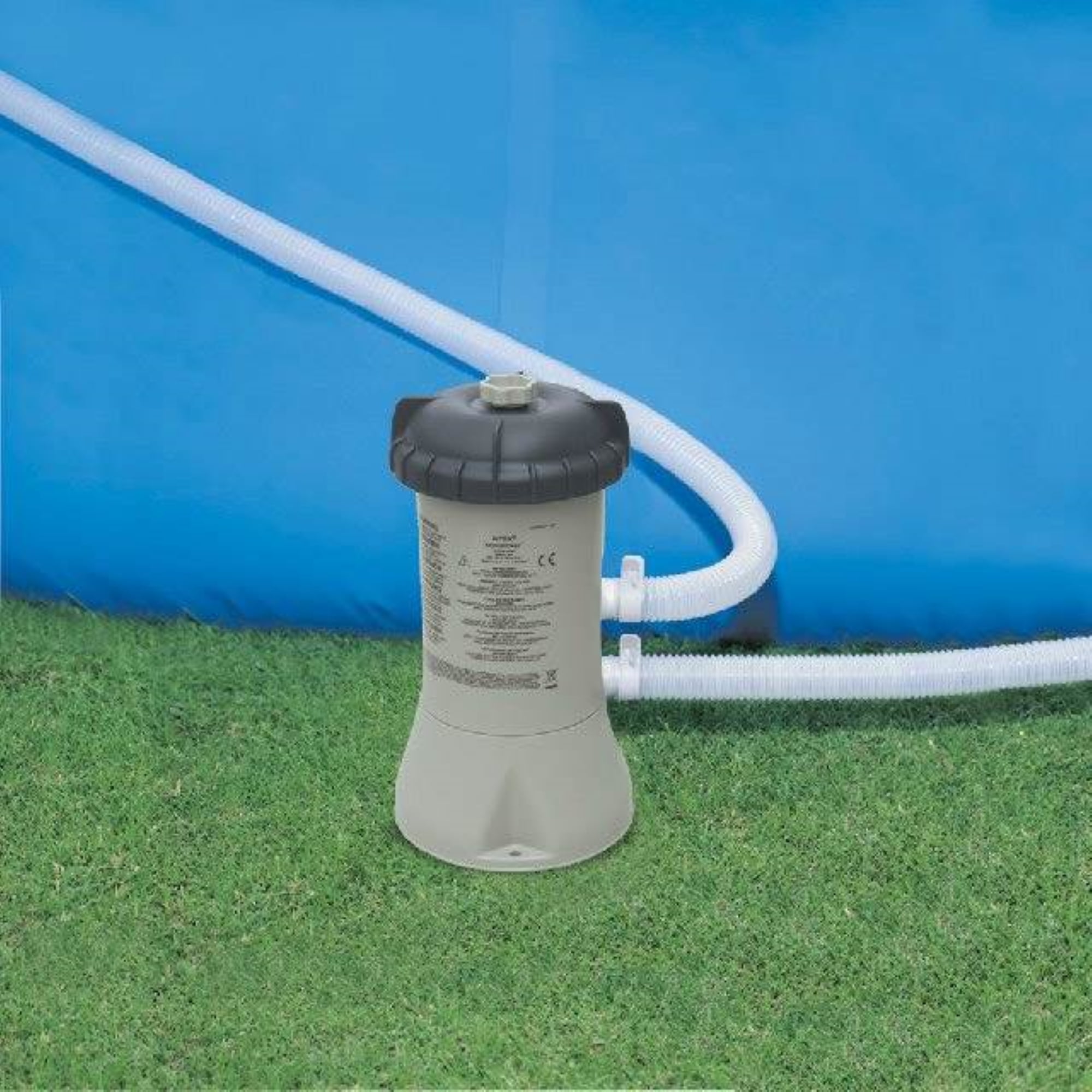 Intex 8ft x 30in easy sale set pool set with filter pump