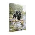 thumbnail image 3 of Trademark Fine Art The Macneil Studio Black Labradors Canvas Wall Art - 22x32, 3 of 5