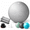 Grey-XL (27-30IN / 68-75cm), variant on Grey XL (27-30IN / 68-75cm) Anti-Burst Slip-Resistant Exercise Ball with Resistance Bands for Home Gym & Core