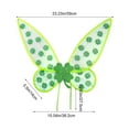 thumbnail image 3 of TanSiDing 2pcs Butterfly Wings Angelic Trefoil Performance Props, Lightweight Polyester Stage Decorations for Party Photo Backdrop, 3 of 9