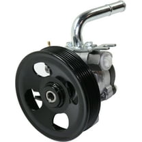 Power Steering Pump Compatible with 2013-2016 Hyundai Genesis Coupe 4Cyl 6Cyl 2.0L 3.8L With Pulley