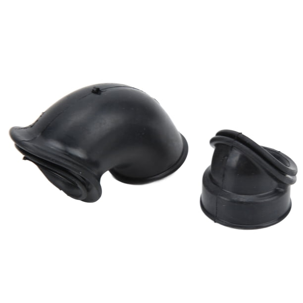 Manguera de goma de la caja de aire del filtro de aire de 2 piezas 17254‑126‑300 Reemplazo de la manguera del colector de admisión de aire para CT70 K0 K1 K2 K3 1969-1974