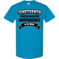 thumbnail image 3 of Inktastic African American Independence Juneteenth T-Shirt, 3 of 5