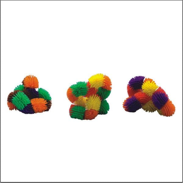 HAIRY Tangle Small Highly Tactile Fidget Stress Toy ASD Hand Therapy Soft Spike 