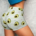 thumbnail image 4 of Fotbe Avocado of a Hear Shorts Sin Costuras – Shorts Deportivos de Cintura Alta para Mujer, Elásticos para Gimnasio, Yoga, Running o Ciclismo-XX-Large, 4 of 8