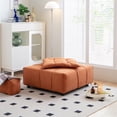 thumbnail image 6 of GymChoice Modular Sectional Sofa Couch, Modern Armless Floor Sofa Couch, Removable Back Single Sofa Chair for Bedroom, Living Room and Sturdy Room, Oversized Seat Free Combination, 6 of 8