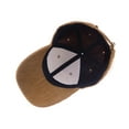 thumbnail image 4 of Casual Corduroy Baseball Hat Classic Solid Adjustable Strap Soft Unisex Caps, Yellow, 4 of 5