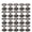 Black, variant on Xirurus 200 Sets Double Cap Rivet Round Stud Nail Iron Jeans Button Leather Fasteners 0.4 inches / 10mm Bronze - Perfect for Shoes, Bags, and Clothing Repair